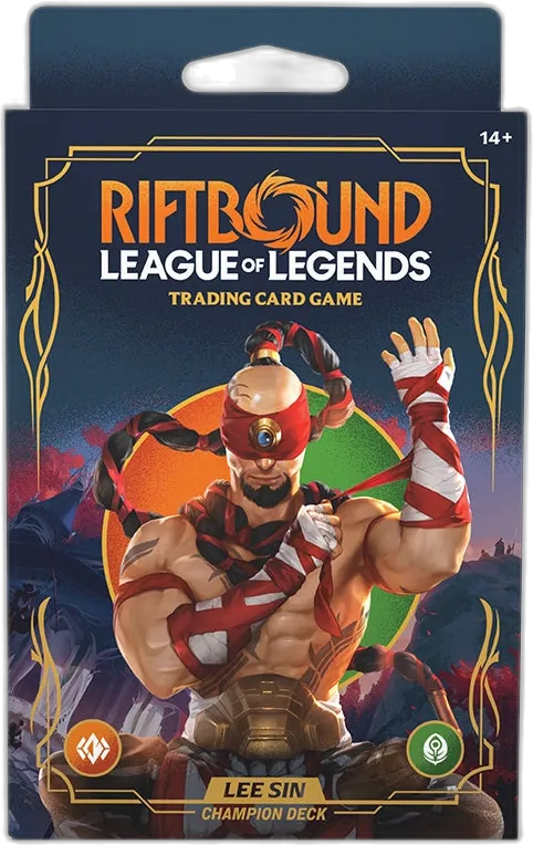 Riftbound: League of Legends - Origins - Champion Deck - Lee Sin - English