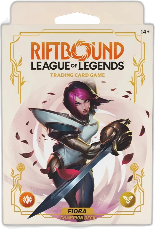 Riftbound: League of Legends - Spiritforged - Champion Deck - Fiora - English