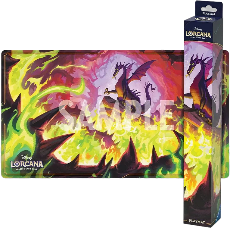 Disney Lorcana - Winterspell - Playmat - Dragon Fire