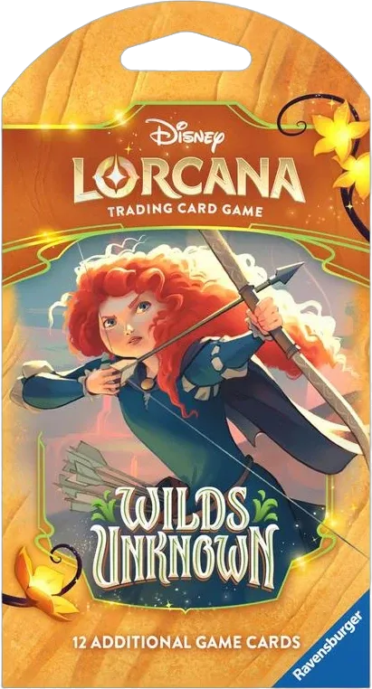 Disney Lorcana - Wilds Unknown - Sleeved Booster Pack - English