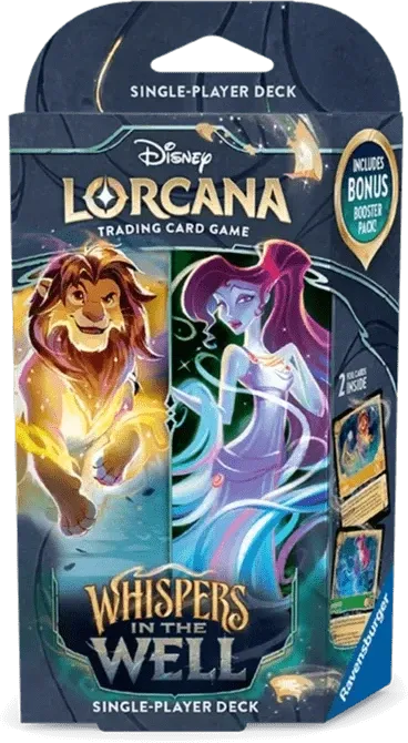 Disney Lorcana - Whispers in the Well - Starter Deck - Spectacular Specters - English