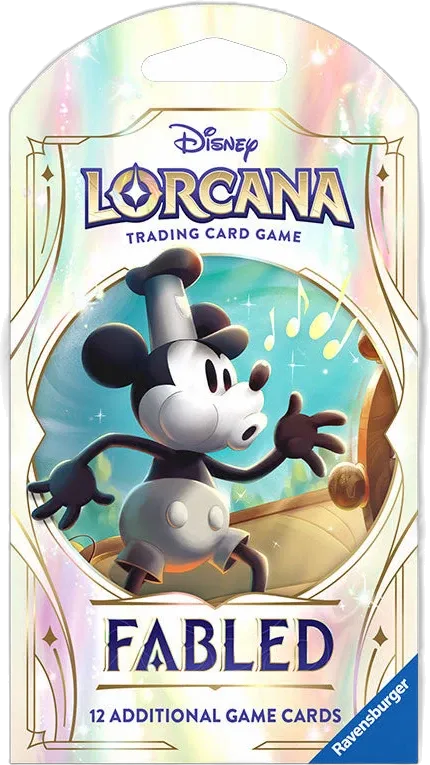 Disney Lorcana - Fabled - Sleeved Booster Pack - English