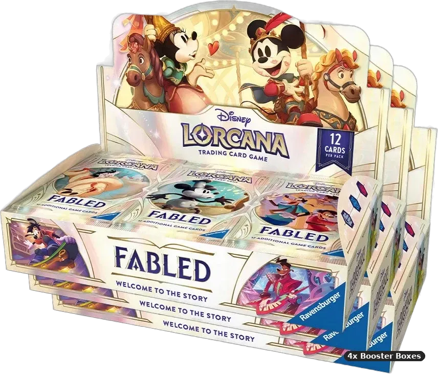 Disney Lorcana - Fabled - Booster Box Case - English