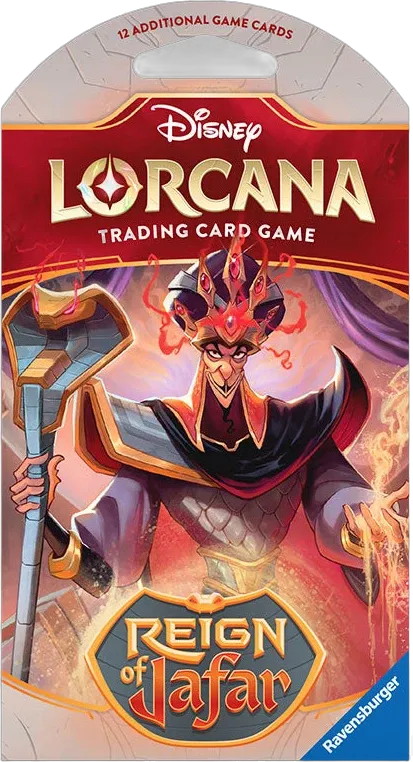 Disney Lorcana - Reign of Jafar - Sleeved Booster Pack - Jafar - English