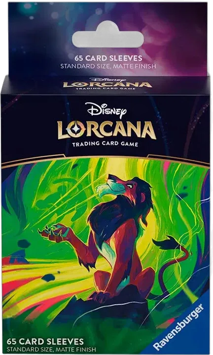 Disney Lorcana - Azurite Sea - Card Sleeves - Scar