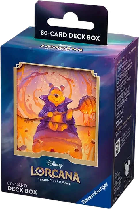 Disney Lorcana - Azurite Sea - Deck Box - Winnie the Pooh