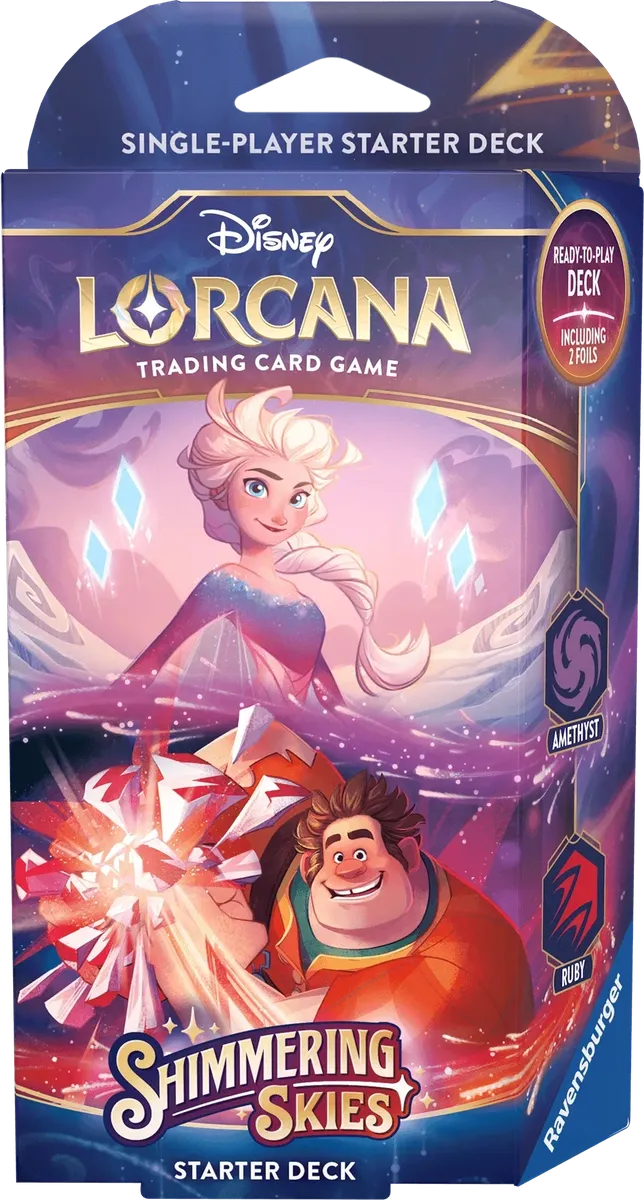 Disney Lorcana - Shimmering Skies - Starter Deck - Ready to Let Loose - English