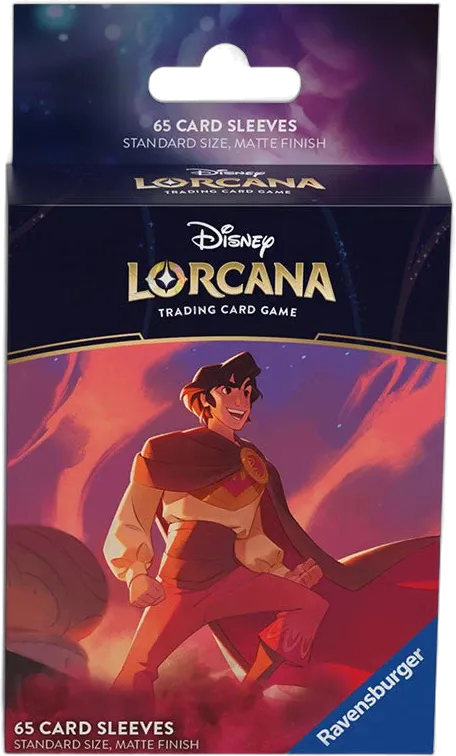 Disney Lorcana - Shimmering Skies - Card Sleeves - Aladdin