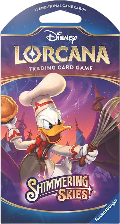 Disney Lorcana - Shimmering Skies - Sleeved Booster Pack - English