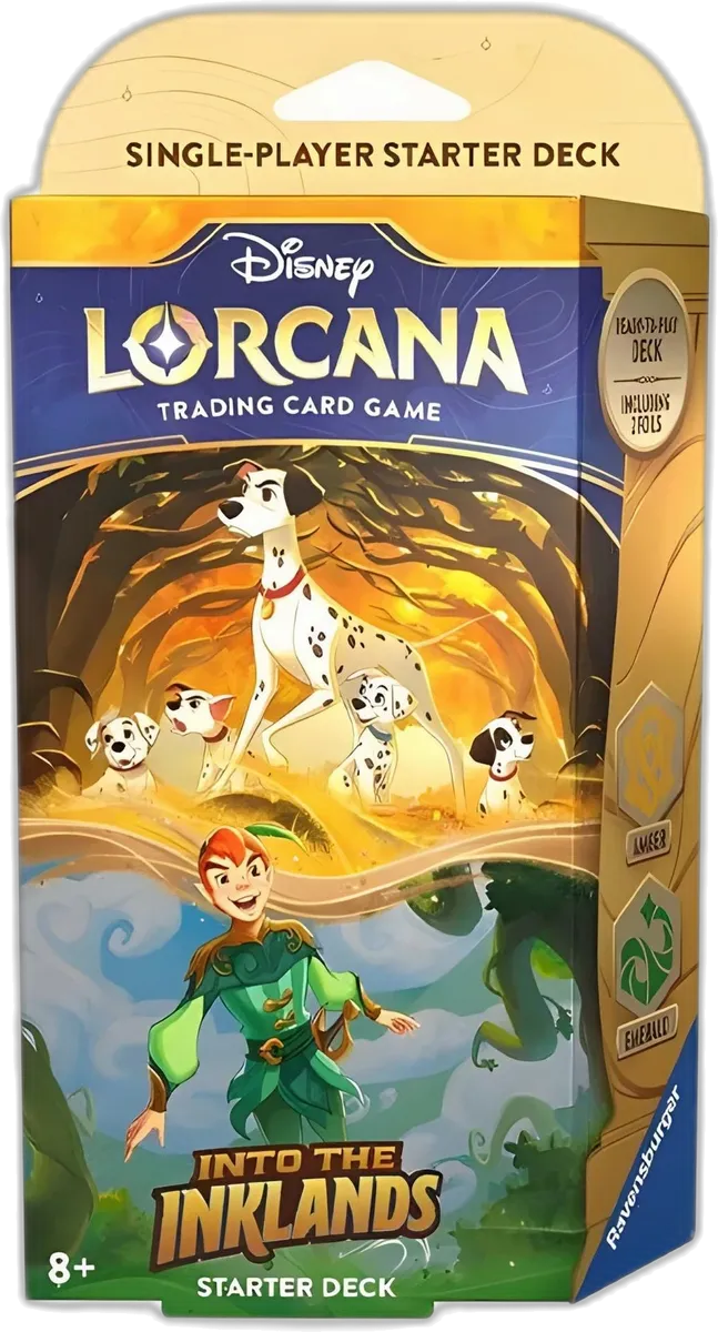 Disney Lorcana - Into the Inklands - Starter Deck - Dogged And Dynamic - English