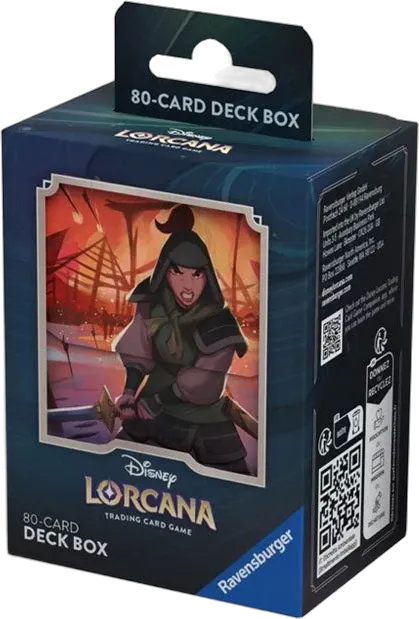 Disney Lorcana - Rise of the Floodborn - Deck Box - Mulan