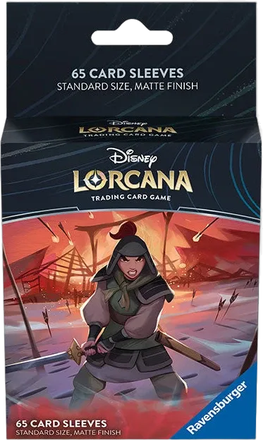 Disney Lorcana - Rise of the Floodborn - Card Sleeves - Mulan