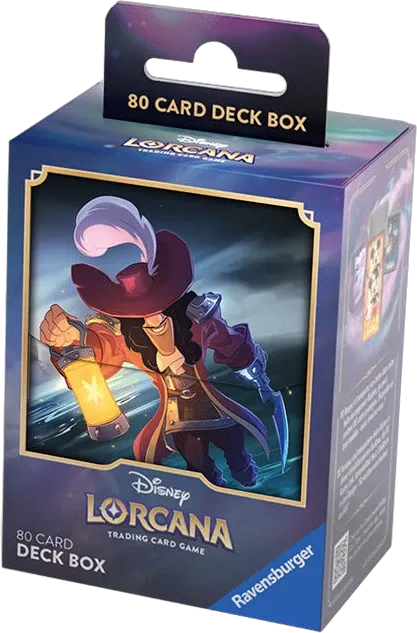 Disney Lorcana - The First Chapter - Deck Box - Captain Hook