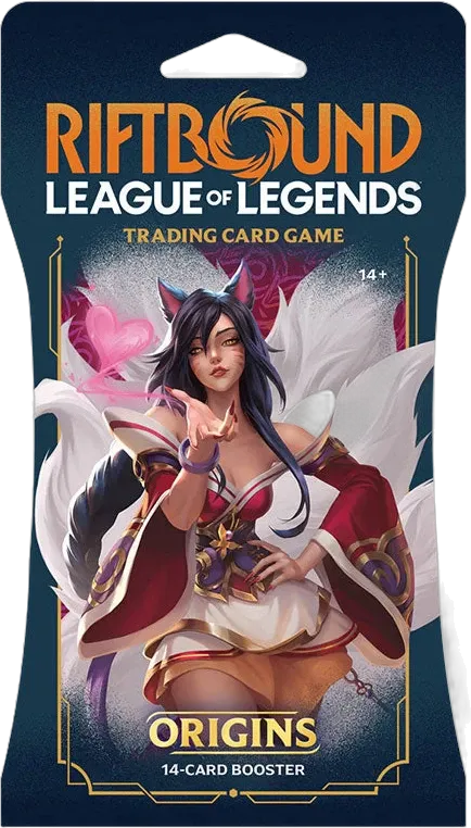 Riftbound: League of Legends - Origins - Sleeved Booster Pack - English