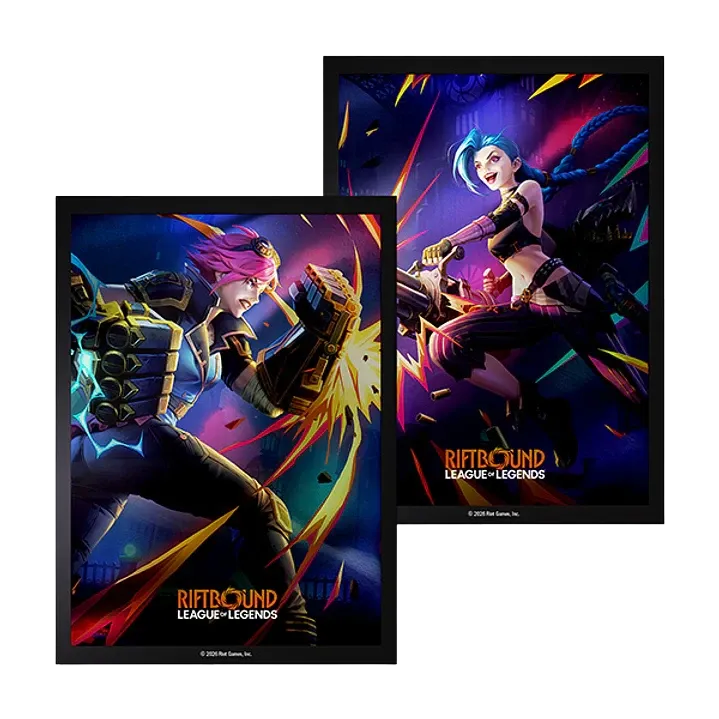 Riftbound: League of Legends - Vendetta - Card Sleeves - Jinx & Vi