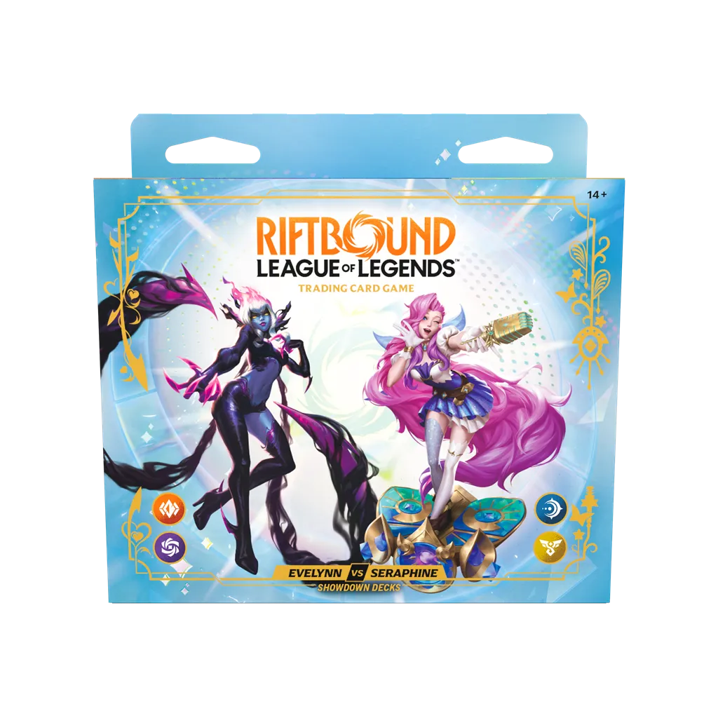 Riftbound: League of Legends - Radiance - Showdown Deck - Evelynn vs Seraphine - English