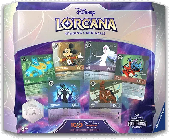 Disney Lorcana - Rise of the Floodborn - Gift Set - Disney 100: A Magical Legacy - English