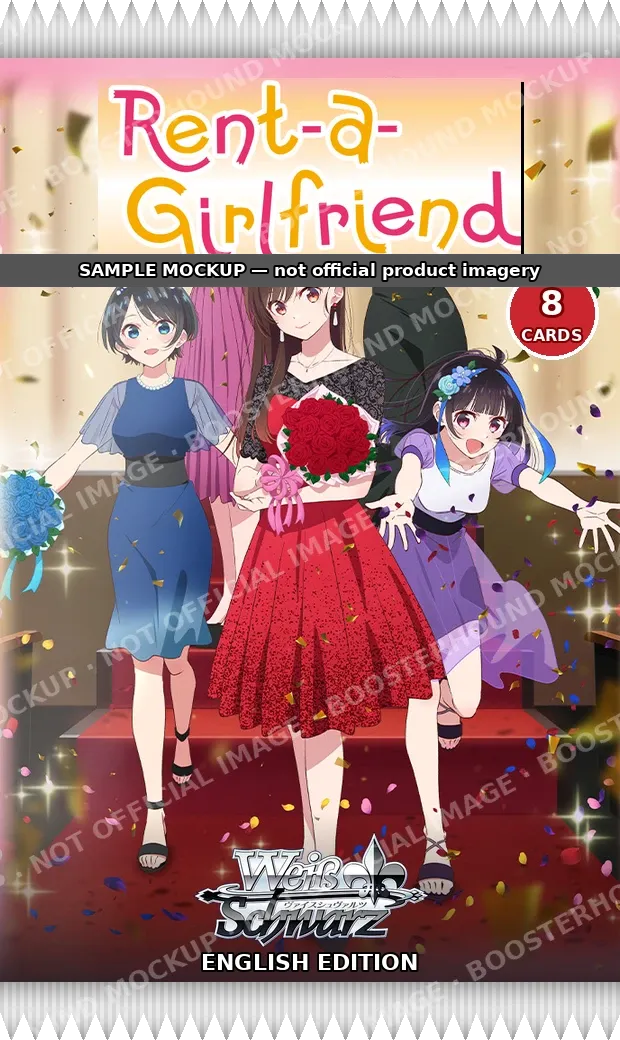 Weiss Schwarz - Rent-A-Girlfriend Vol. 2 - Booster Pack - English