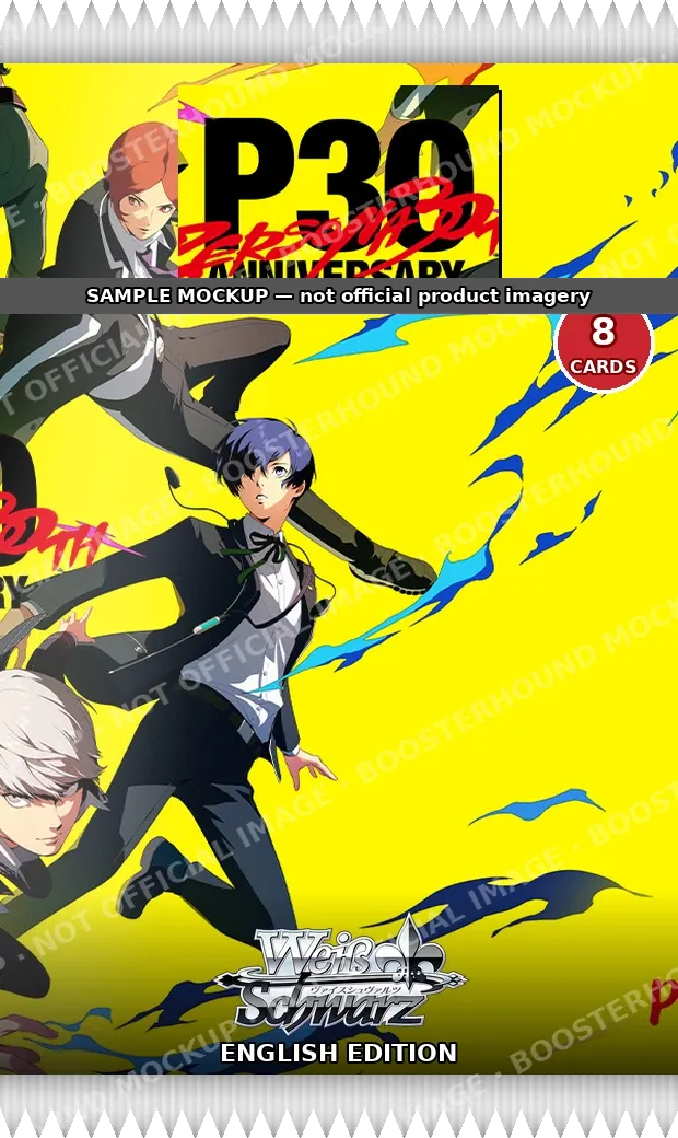 Weiss Schwarz - Persona 30th Anniversary - Booster Pack - English