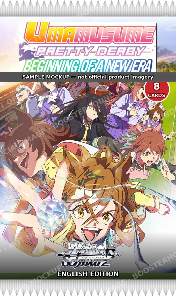Weiss Schwarz - Umamusume: Pretty Derby - Beginning of a New Era - Booster Pack - English