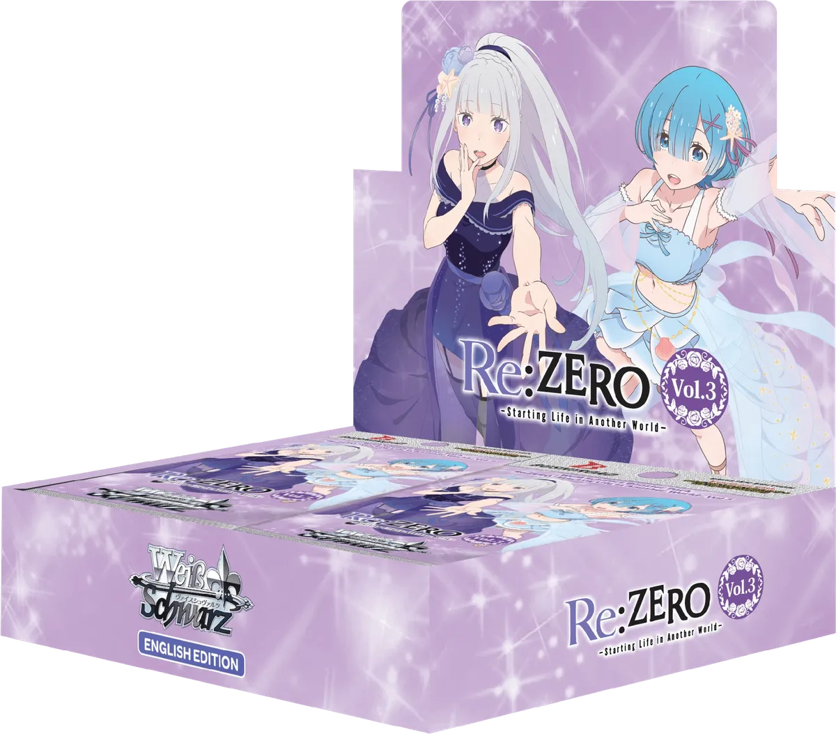 Weiss Schwarz - Re:Zero -Starting Life in Another World- Vol.3 - Booster Box - English