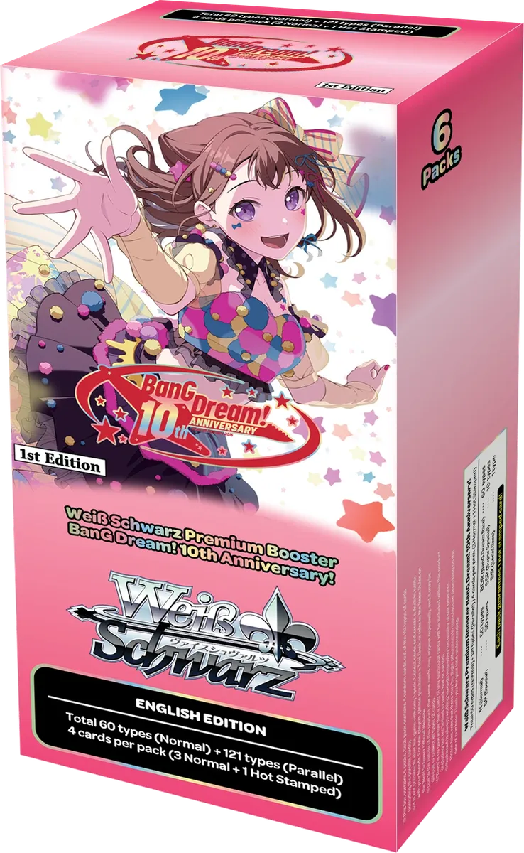 Weiss Schwarz - BanG Dream! 10th Anniversary - Premium Booster Box - English