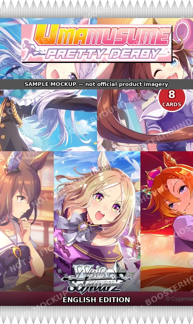 Weiss Schwarz - Umamusume: Pretty Derby - Booster Pack - English