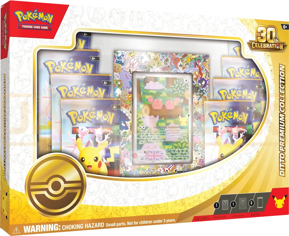 Pokemon - 30th Celebration - Premium Collection - Ditto - English