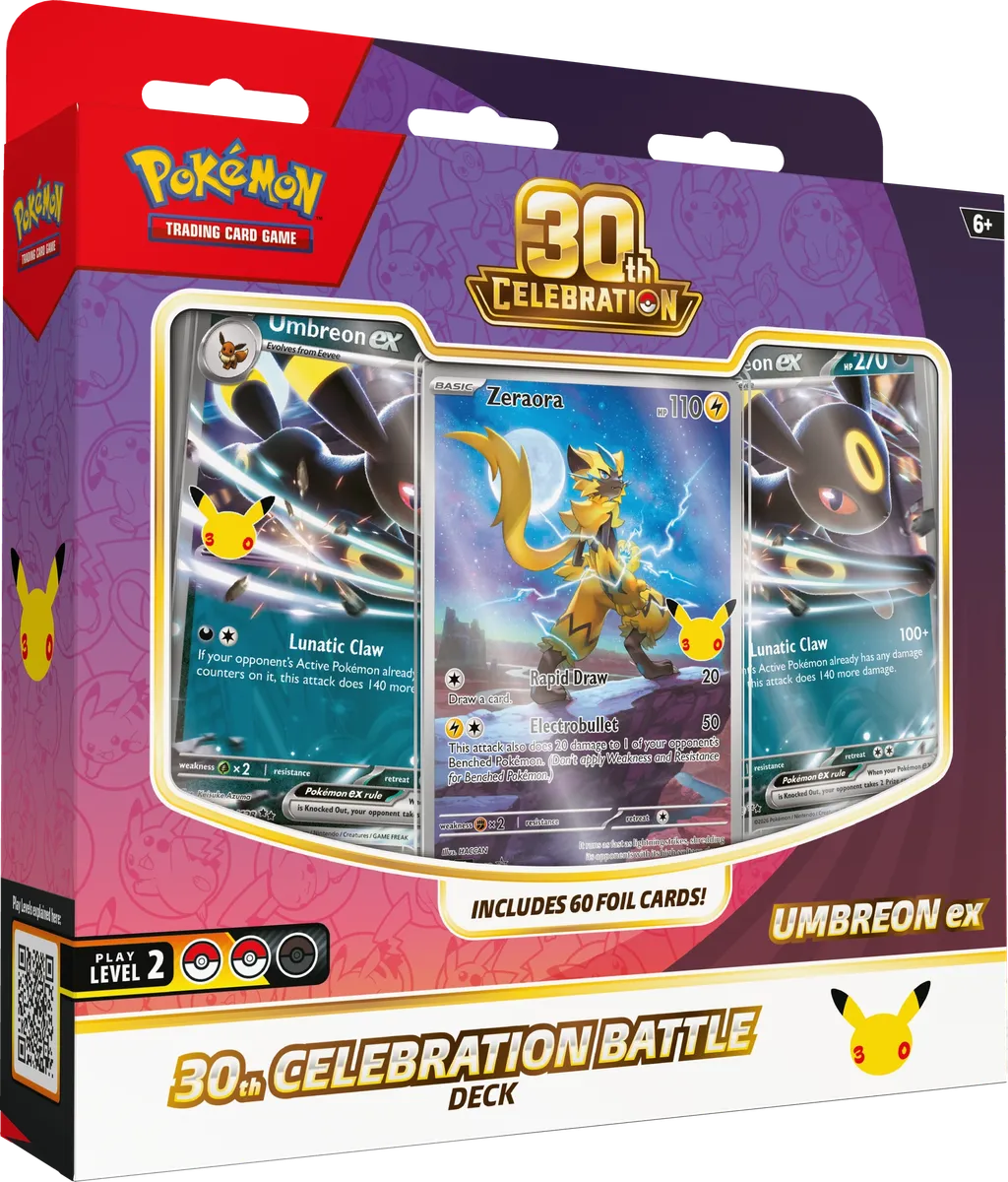 Pokemon - 30th Celebration - Battle Deck - Umbreon ex - English