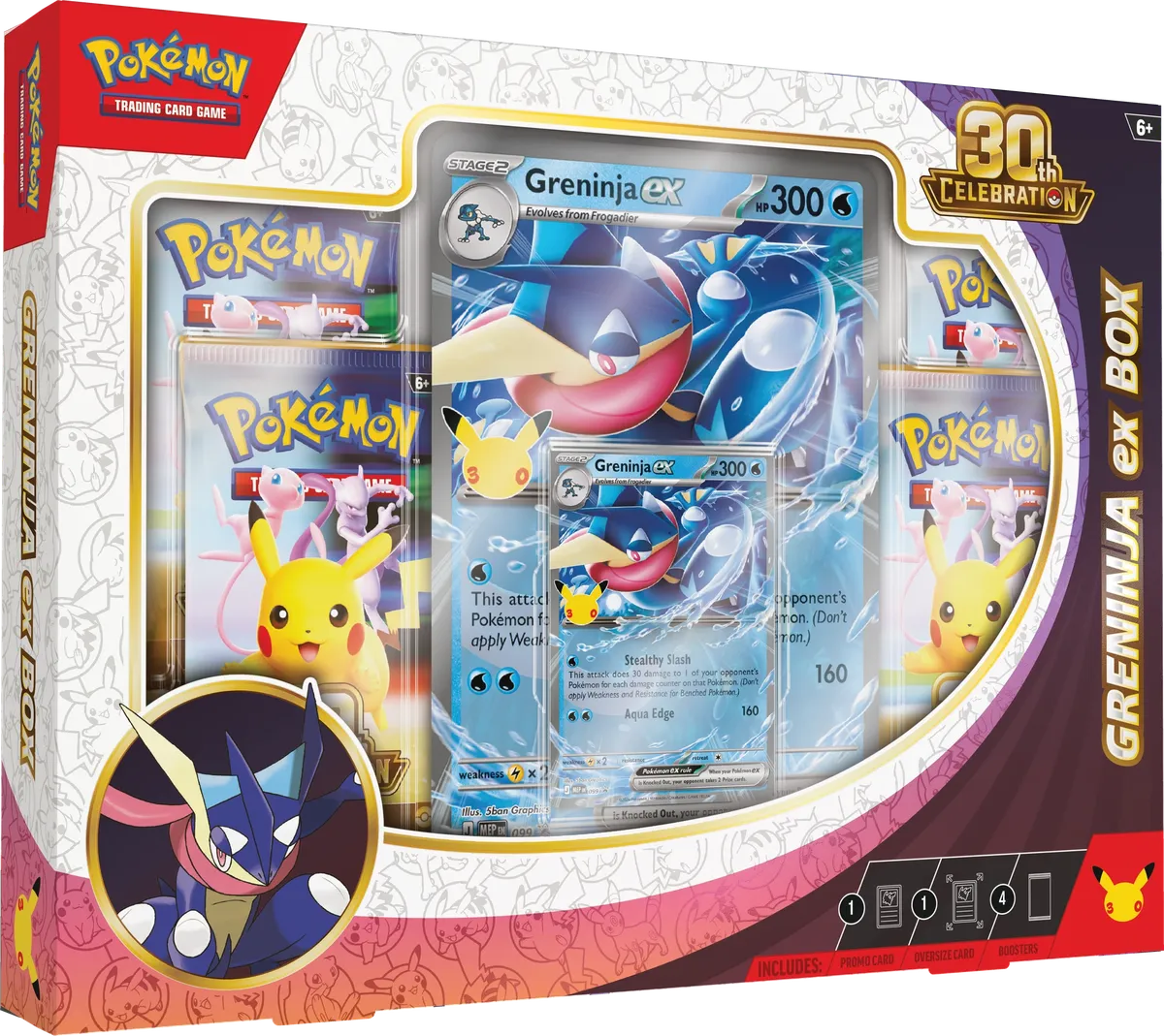 Pokemon - 30th Celebration - Collection Box - Greninja ex - English