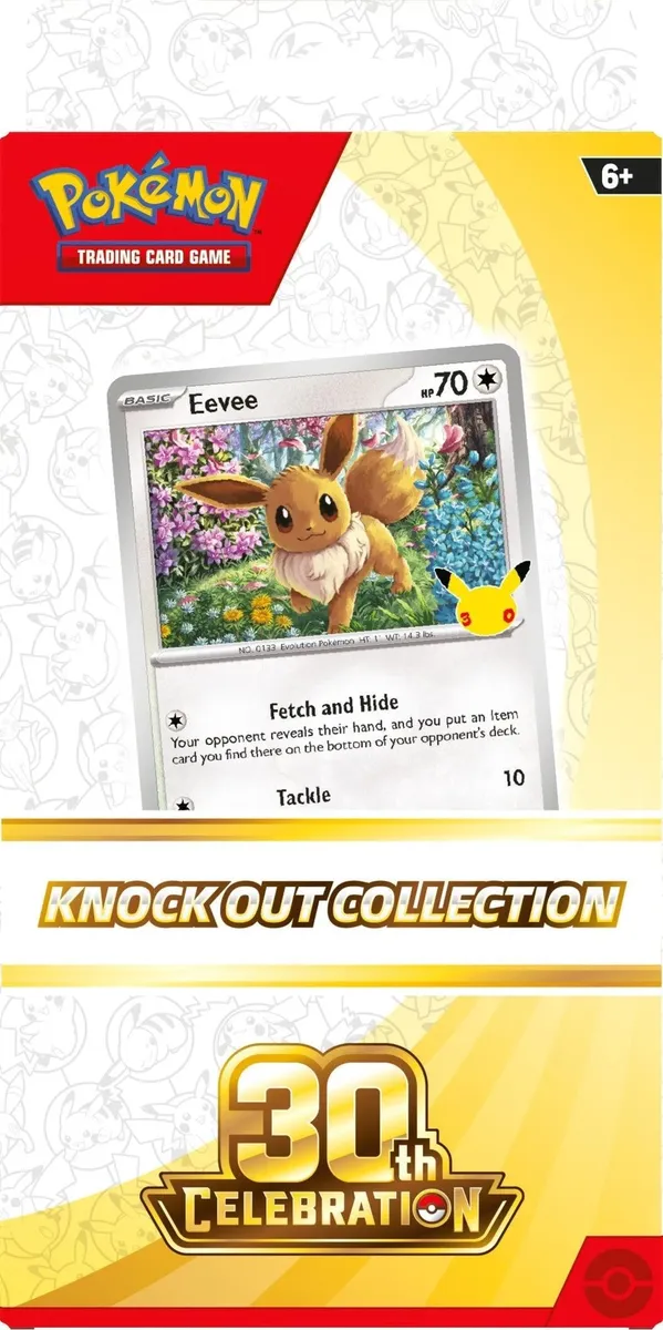 Pokemon - 30th Celebration - Knock Out Collection - Eevee - English