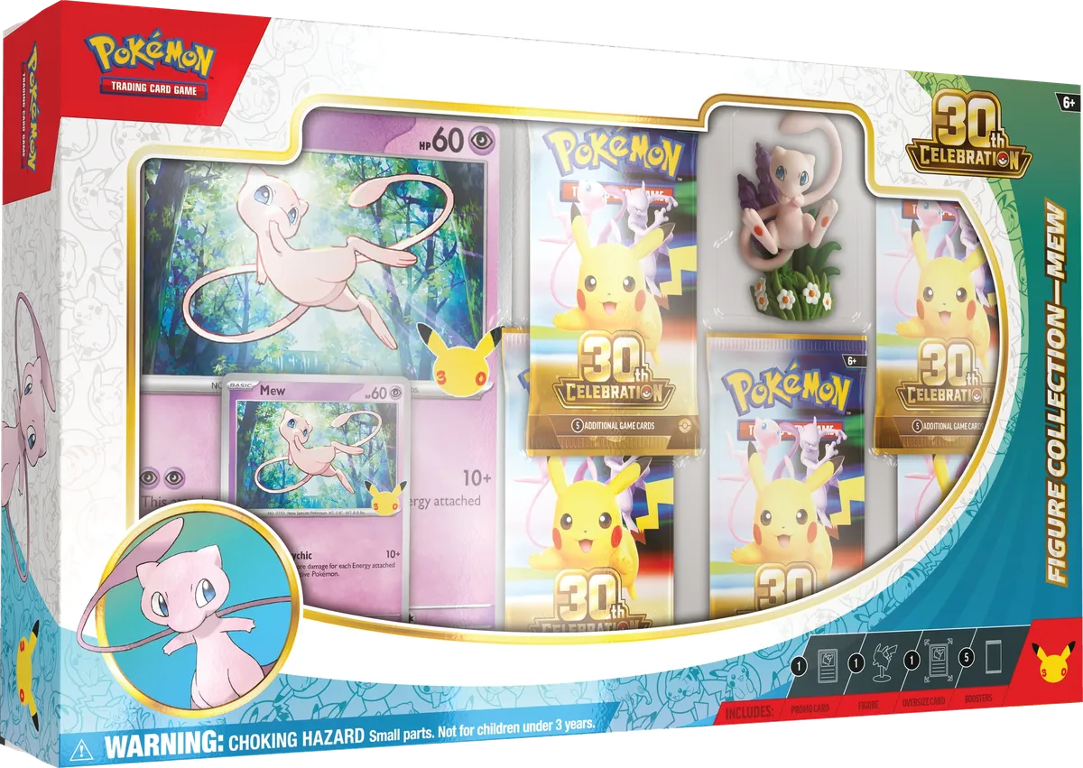 Pokemon - 30th Celebration - Figure Collection - Mew - English
