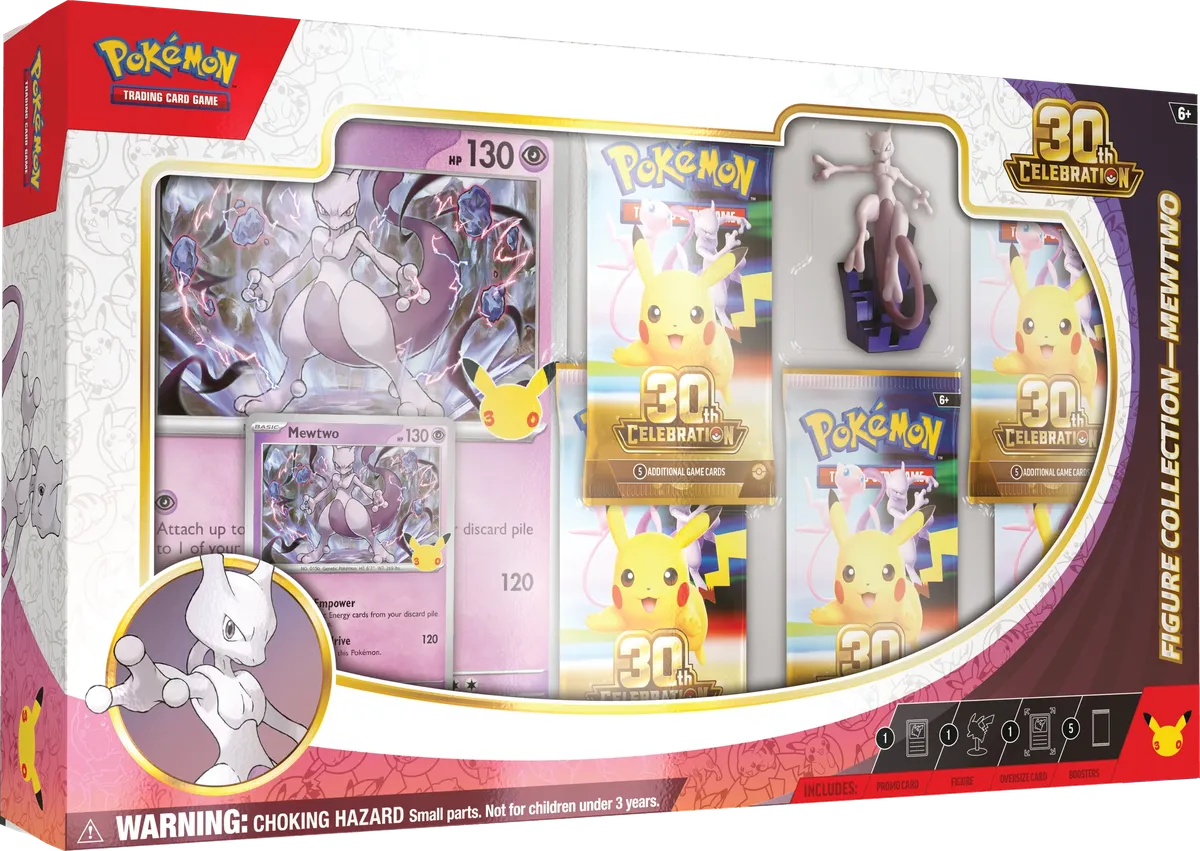 Pokemon - 30th Celebration - Figure Collection - Mewtwo - English