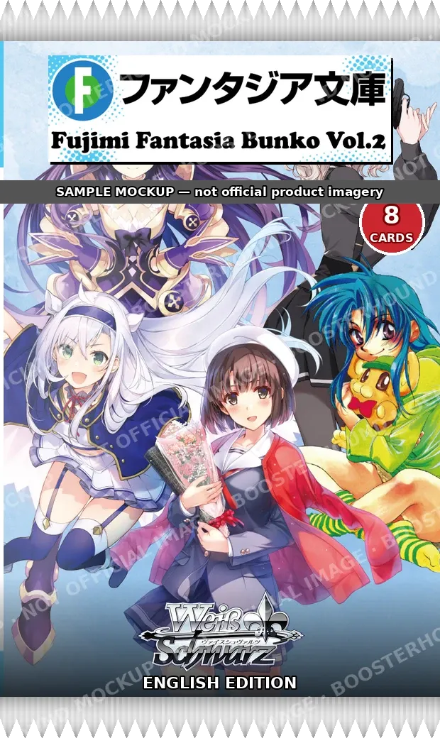 Weiss Schwarz - Fujimi Fantasia Bunko Vol.2 - Booster Pack - English