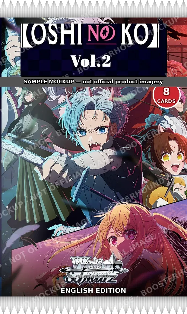 Weiss Schwarz - OSHI NO KO Vol.2 - Booster Pack - English