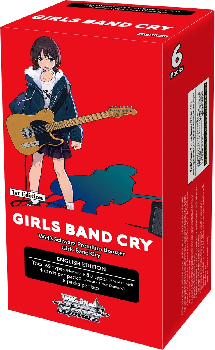 Weiss Schwarz - Girls Band Cry - Premium Booster Box - English