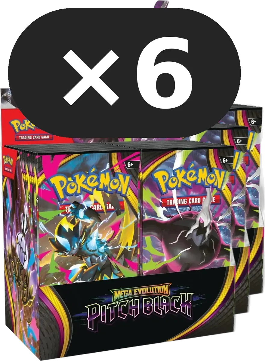 Pokemon - Pitch Black - Booster Box Case - English