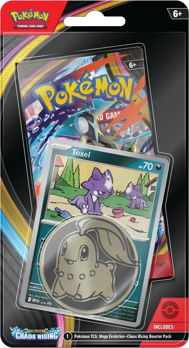 Pokemon - Chaos Rising - Checklane Blister - English