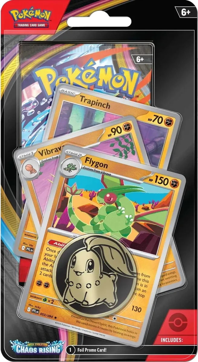 Pokemon - Chaos Rising - Premium Checklane Blister - Flygon - English