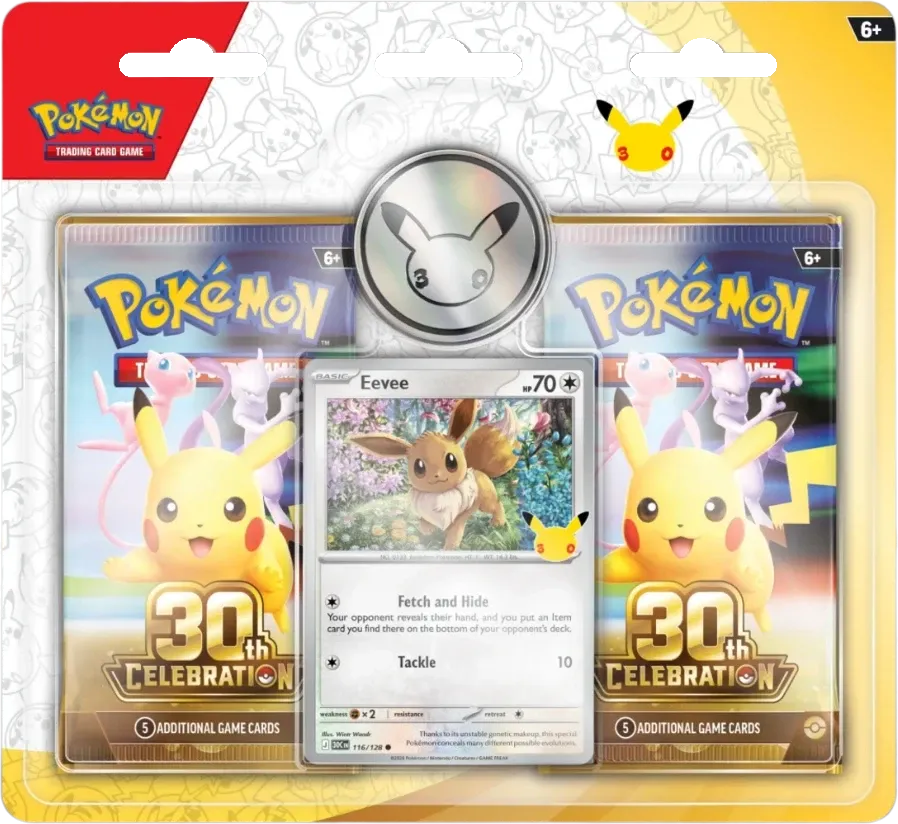 Pokemon - 30th Celebration - 2 Pack Blister - English