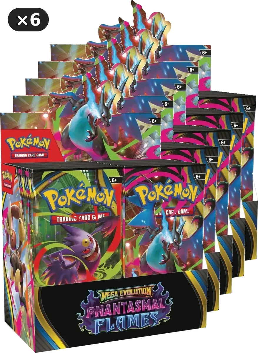 Pokemon - Phantasmal Flames - Booster Box Case - English