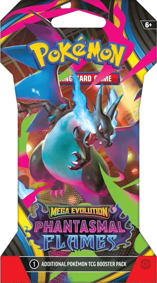 Pokemon - Phantasmal Flames - Sleeved Booster Pack - English