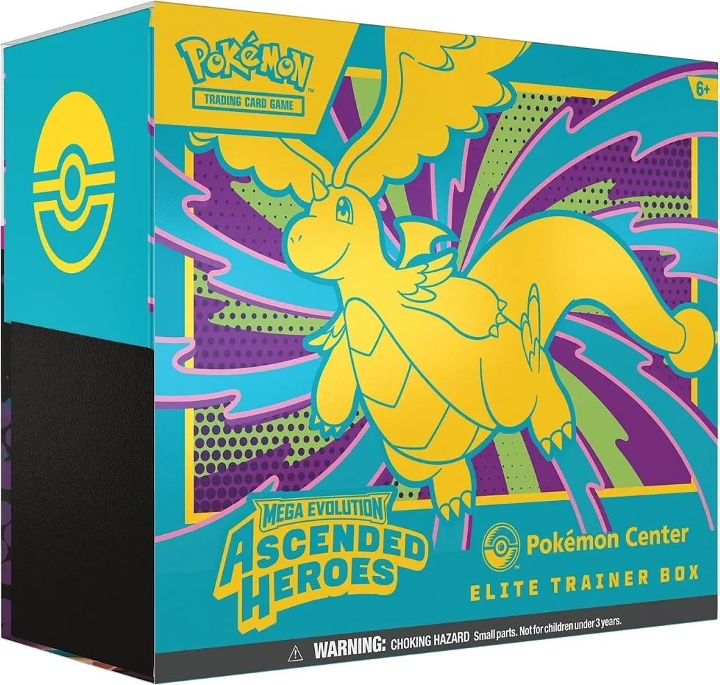 Pokemon - Ascended Heroes - Elite Trainer Box - Pokemon Center - English