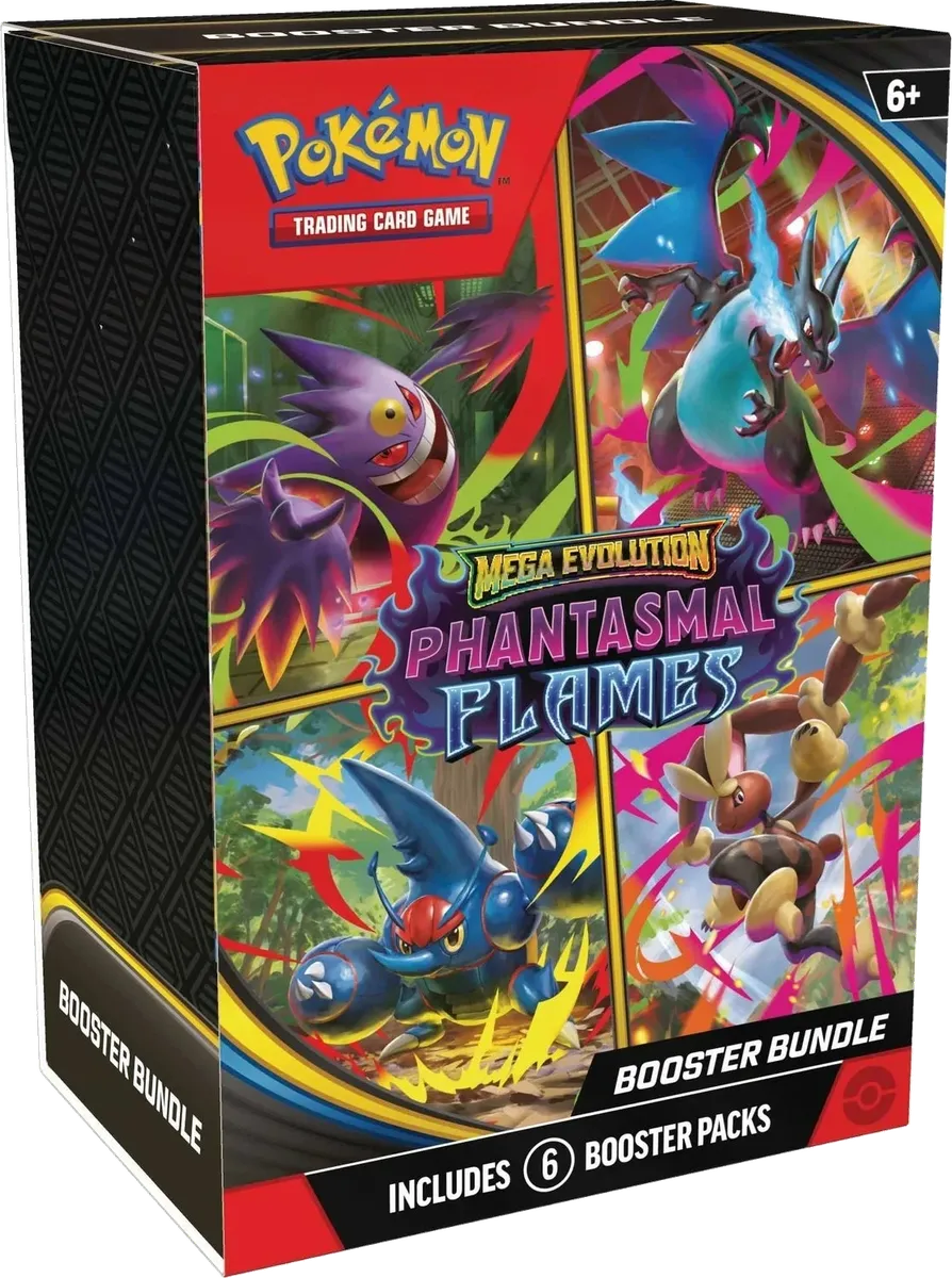 Pokemon - Phantasmal Flames - Booster Bundle - English