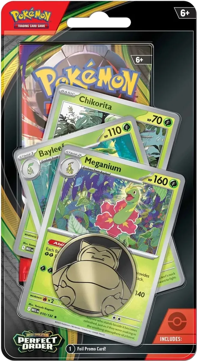 Pokemon - Perfect Order - Premium Checklane Blister - Meganium - English
