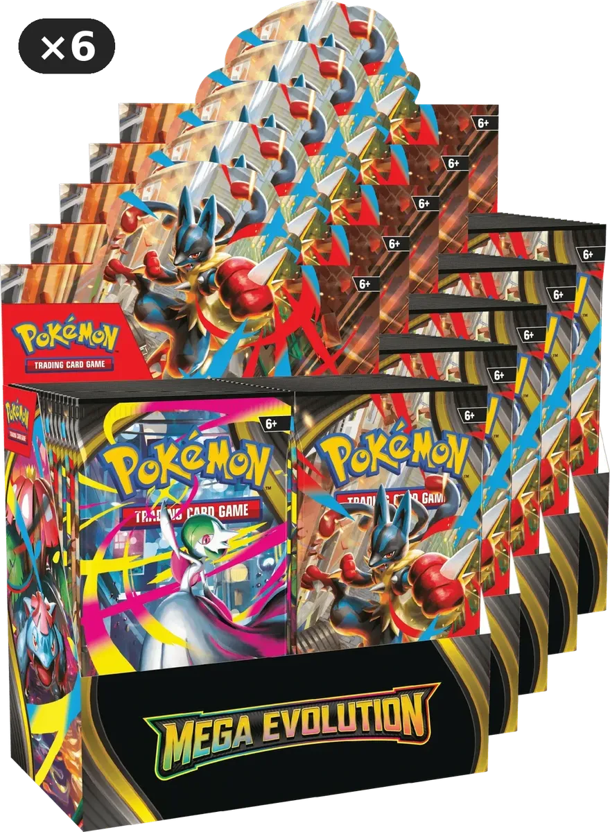 Pokemon - Mega Evolution - Booster Box Case - English