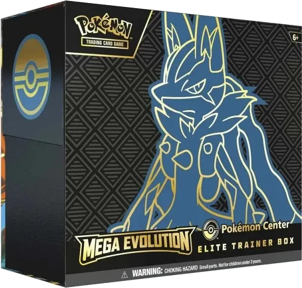 Pokemon - Mega Evolution - Elite Trainer Box - Pokemon Center - Mega Lucario - English