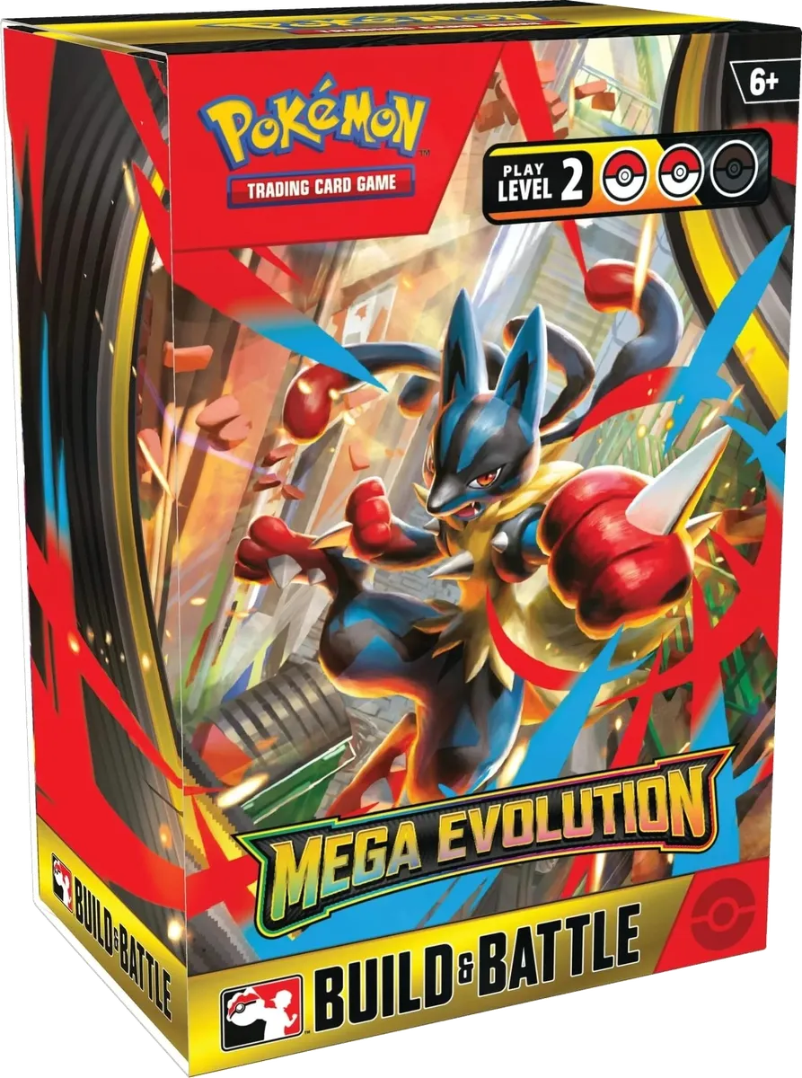 Pokemon - Mega Evolution - Build & Battle Box - Mega Lucario - English