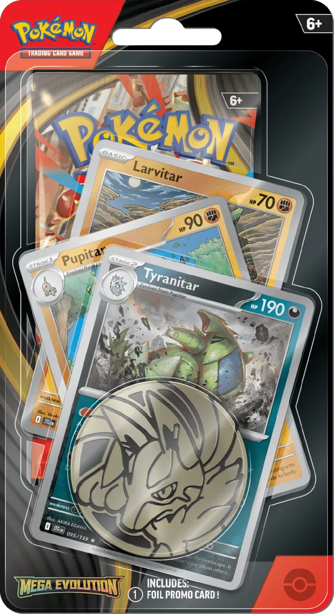 Pokemon - Mega Evolution - Premium Checklane Blister - Tyranitar - English