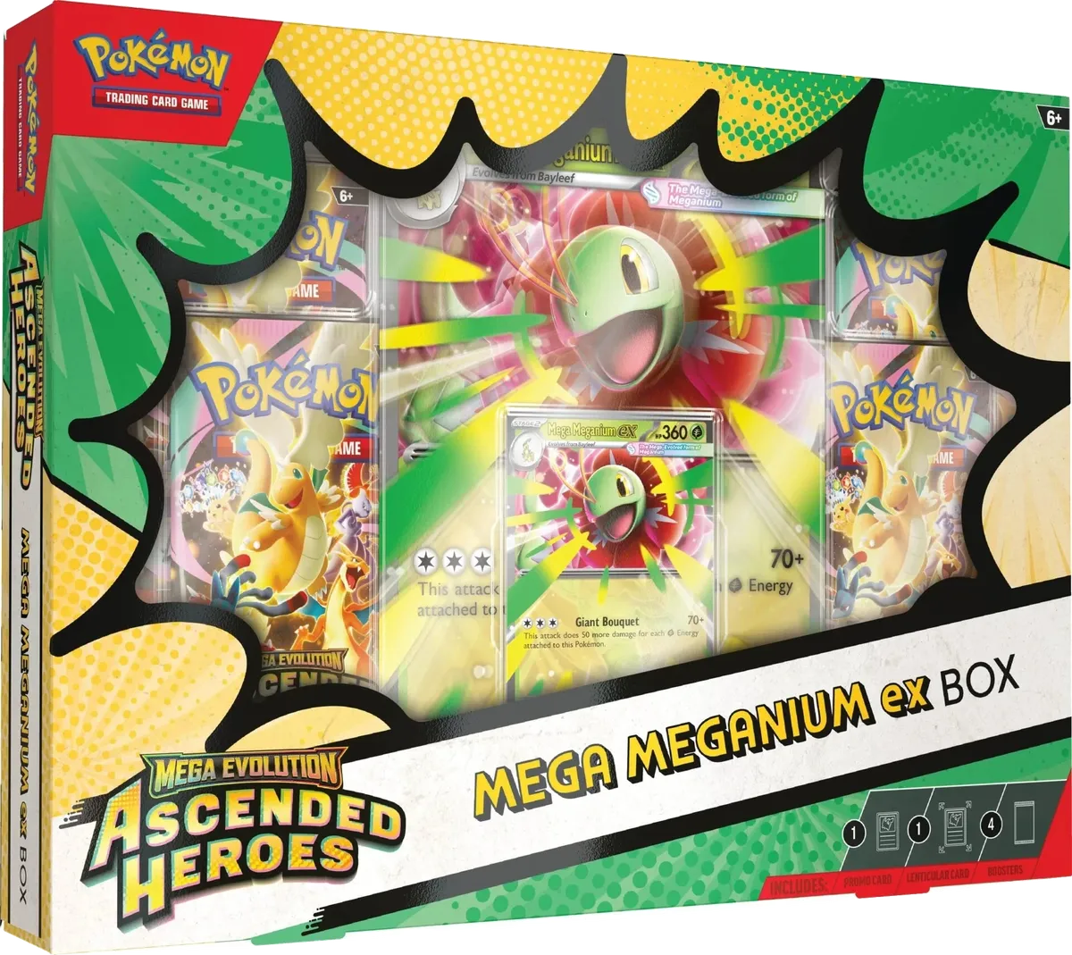 Pokemon - Ascended Heroes - Collection Box - Mega Meganium ex - English